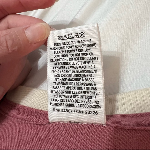 Victoria Secret Pink Varsity Tee SZ XS | Lounge Tee Shirt - Picture 7 of 11